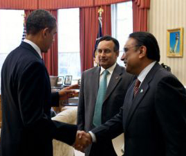 Obama vs Husain Haqqani